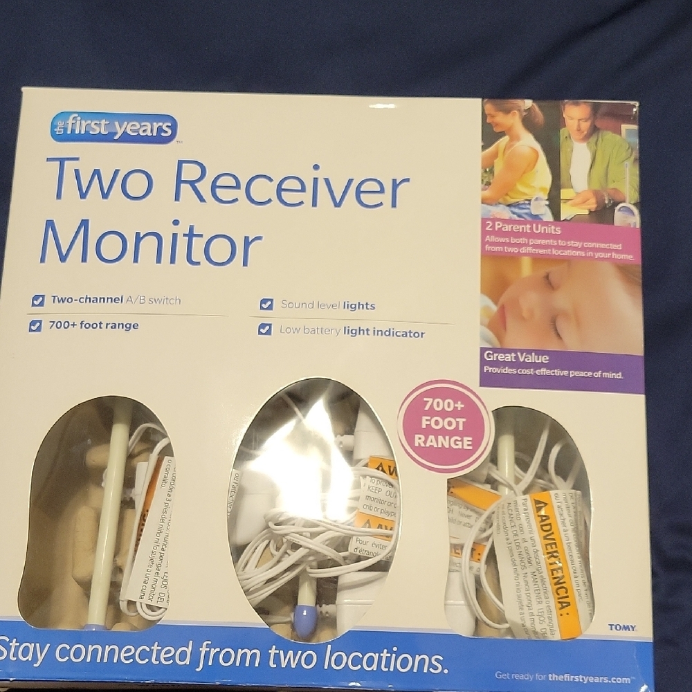 First Years Two Receiver Baby Monitor